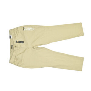NEW Lee Women's Plus Size 22W Khaki Straight Leg Mid Rise Biscotti Pants
